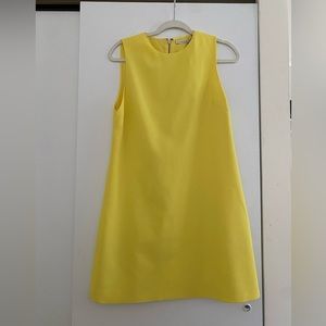 Yellow Alice + Olivia dress